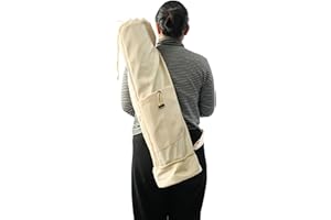 VLFit Yoga Mat Bag Large with Adjustable Carry Strap Pilates Bag with Bottle Pocket and Wet Compartment