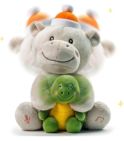 Jouet En Peluche Hibou électrique Respirant - 25 Cm, Musical Avec Lumières Douces - Pour Aider Les Enfants à S'endormir - Peluche Douce En Coton PP
