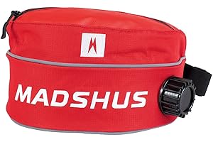 K2 Madshus Erwachsene Insulated Drink Belt — Red — 18f4102, Cintura Unisex Adulto, Rosso, Taglia Unica