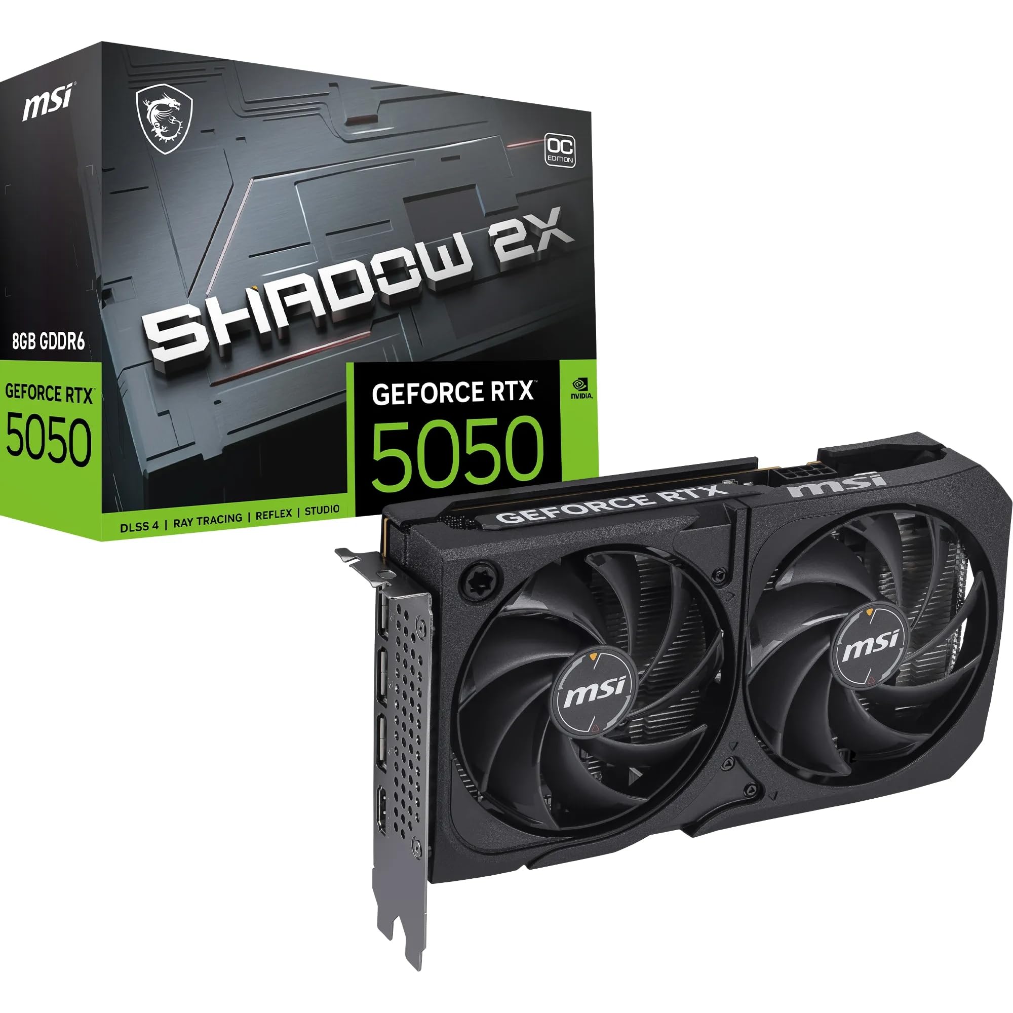 MSI GeForce RTX 4060 Ti VENTUS 2X BLACK 16G OC GDDR6