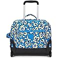 Kipling Giorno Backpacks, 41X24X38, Leopard Floral (Blue)