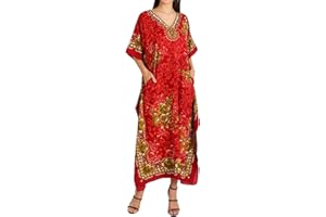 Miss Lavish London Women Kaftans Dresses, S-3XL, Regular to Plus Size Caftans