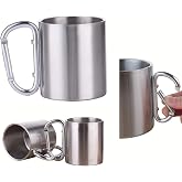 Lotus 180 ml Latch Aluminum Coffee Camping Cup and Cup