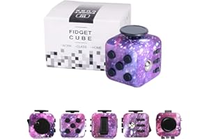 Yetech Galaxy Fidget Toy Cube Toy with Click Ball, Anti-Stress/Anti-anxiety Fidget Toys for Children, Teen, Student, Adult Stress Reliever