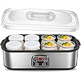 Dreamhigh® Électrique Yaourtière, Avec 8 Pots En - 2