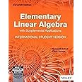 Elementary Linear Algebra with Supplemental Applications, 11ed, ISV | IM | BS | e