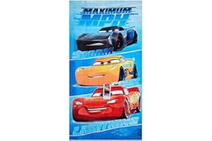 Jerry Fabrics Disney Cars MPH Serviette Coton