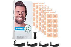HONEXCESNG Cerotti Nasali Magnetici, Dilatatore Nasale Magnetico, Cerotto Nasale Magnetico per Migliorare la Respirazione e la Qualità del Sonno, Comode, Facili da Usare, Ideali per Casa, Viaggi e Sport