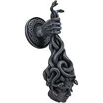 Casque de méduse, couronne de gorgone de méduse, couronne de serpent