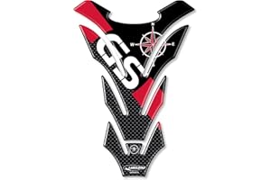 ‎LABELBIKE labelbike - 3D Tankpad Aufkleber aus Kunstharz zur Dekoration und zum Schutz von Motorradtanks kompatibel mit BMW GS