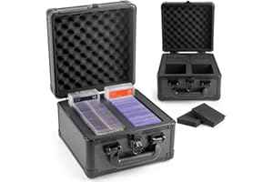 JoyHood Graded Card Storage Box, Top Loaders Storage Box, PSA Card Case Sports Card Case Slab Case for Trading Cards & Sports Cards