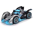 Dickie Toys 203162000 Pullstring Racer, Formula E Series Racing Car with Line Pull, 3 Different Models, Random Selection, 14 cm, from 3 Years