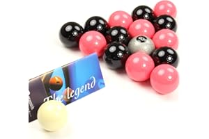 Produit exclusif Argent 8 BALL Aramith Premier Edition Rose et Noir Boules de billard