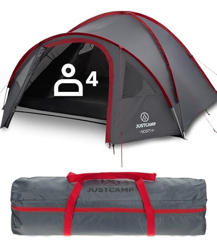 Decathlon Quechua MH100 Outdoor Waterproof Family Camping Tent 3 Person Off White Sports & Outdoors