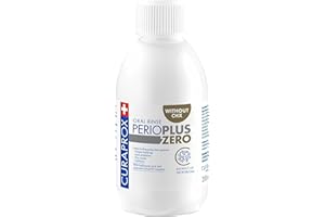 Curaprox Perio Plus Zero Collutorio | Collutorio Senza Alcol Con Citrox® E Acido Ialuronico | Per La Salute Delle Gengive E La Cura Dell'apparecchio Ortodontico | 200 Ml | Prodotto in Svizzera