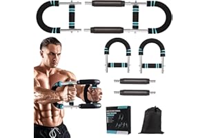 Gecool Twister Arm Trainer - Adjustable Chest Expander,Portable Wrist & Forearm Trainer for Home Gym, Rehabilitation, Strength Training