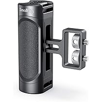Poignée Supérieure En Bois SmallRig Avec Griffe - Pour Cage Caméra, Charge 10 Kg, Longueur 165 Mm