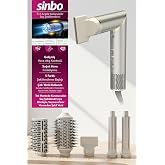 Sinbo SHD-1721, 1400W Turbo BLDC, 110.000 RPM, 600 Milyon İyon, 3 Isı Ve 3 Hız Se&ccedil;eneği, 5&rsquo;i Bir Arada Sa&ccedil; Şekillendirici, Be
