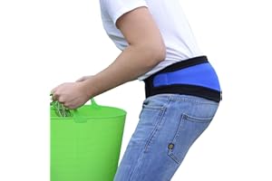 4DflexiSPORT Ultra-Comfort Lumbar Support Belt (Blue), No Stays, Perfect for Gardening And Sports Use. Airflow, Cooling, Anti-Sweat Fabric Technology.