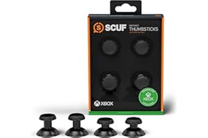 Scuf 504-601-01-001-NA Instinct wymienne pałeczki Thumbstick, 4-pak, zastępcze joysticki tylko do kontrolera Instinct Pro Performance-Controller do Xbox Series X|S - czarne