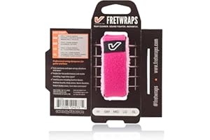 Gruv Gear FretWraps HD 'Puff' String Muter 1-Pack, Large, Pink