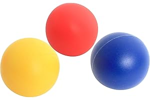 BLUE SKY - 3 Palline per Racchetta da Spiaggia - Gioco di Racchetta - Beach Ball - 046594A - Multicolore - Plastica - Giocattolo per Bambini - Gioco da Spiaggia - 3,5 cm - A partire dai 3 anni