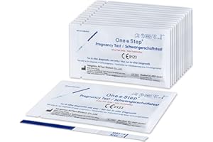 ONE STEP 15 x Ultra Early - 10mIU Wide Width 3.5mm Pregnancy Test Strips (Tests up to 6 Days Earlier)