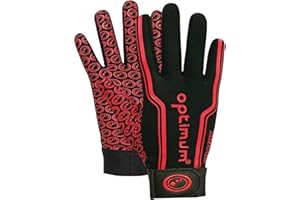 Optimum Gants de Sports Thermique pour le Rugby, Football, Hockey, course á pieds et le cyclisme