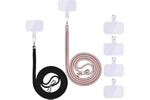 Linkbro Collier universel pour téléphone portable à suspendre, avec support pour téléphone, réglable et amovible