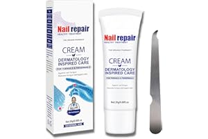 MRCUVARYAS Fungal Nail Cream丨Nail Cream丨Strong Anti-Fungal Toenail Cream丨Fungus Nail Cream Nourishing For Restores Discolored & Damaged(Equipped With Foot File)