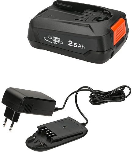 Gardena Schnell-Ladegerät QC18 Für 18 V Akkus - Mit LED-Anzeige, Inkl. Netzkabel