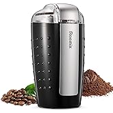 Reemix Electric Coffee Grinder, 100 g Capacity, Coffee Grinder and Spice Mill in One, Stainless Steel Blade, Quiet Coffee Gri