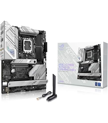 ASUS ROG Strix 850W Gold Bloc D'Alimentation (radiateurs ROG, Ventilateurs Axiaux à Double Roulement à Billes, Technologie 0dB, Certification 80 Plus Gold, Câbles Modulables, Garantie 10 Ans