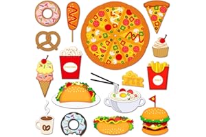 MAYJOYDIY Fast Food Cutting Dies for Card Making Hamburger Fries Pizza Coffee Metal Dies Cuts Ice Cream Hot Dog Biscuits Carbon Steel Stencils for DIY Scrapbooking Photo Album Decorative Cards