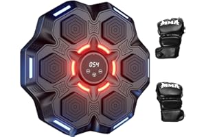 ‎ARK MIIDO Ark miido Music Boxing Machine,Musik Boxmaschine mit Boxhandschuhen Für Erwachsene, Geschwindigkeitsmodi Boxmaschine mit Musik, Boxtraining für Zuhause