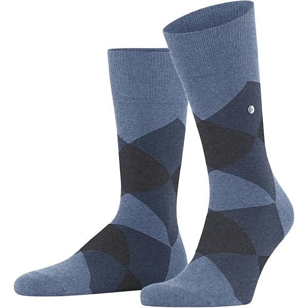 Burlington Dublin M So Calzini Uomo In Cotone Biologico – Beige (Gravel), Lunghezza Media, Morbidi E Traspiranti (Taglia Unica 40-46)