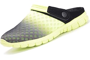 GAATPOT Garden Clogs Summer Slippers Yard Mule Slip Resistant Beach Sandals Unisex Adults' Casual Sports Shoes,UK3.5-12