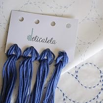 Delicatela Sashiko Stickerei-Set – Japanisches St Produktbild-Vorschau 1