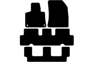 Kovvar Alfombrillas adecuadas para Citroën C4 SpaceTourer 2018-2022 Versión: Grand | 7 plazas | Calidad: Basic