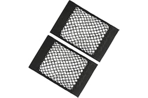 Wady Transportset für Kofferraum, Netz, Kofferraumwanne, für Rücksitz, elastisch, für Gepäck, Aufbewahrung, Tasche, Organizer, 2er-Pack