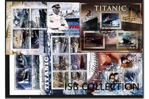 ISB Collection 10 Blocs de Timbres Titanic Different