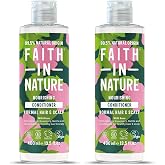 FAITH IN NATURE%99 Doğal Onarıcı Sa&ccedil; Bakım Kremi Normal & Kuruya D&ouml;n&uuml;k Sa&ccedil;lar İ&ccedil;in (Yabani G&uuml;l, 400 ml) (2 paketi)