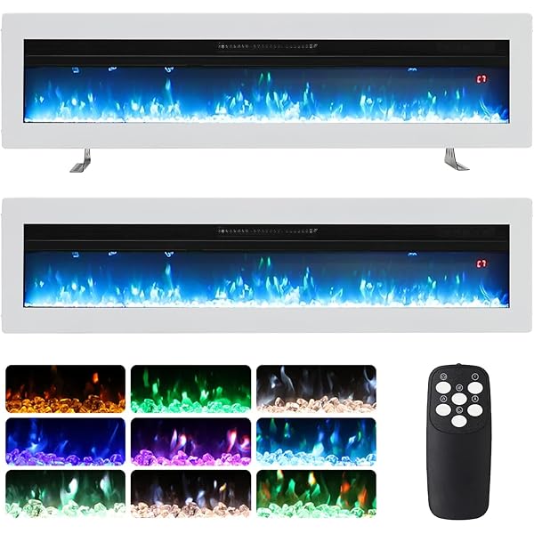 MachenFlame 40 Smart WIFI Inset Wall Mount Freestanding Electric