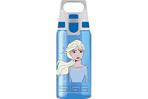 SIGG Viva One Elsa II butelka na napoje dla dzieci (0,5 l), wolna od substancji szkodliwych butelka dla dzieci z szczelną pokrywką, obsługiwana jedną ręką