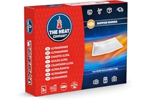 THE HEAT COMPANY Chauffe-Ultra - 3 pièces - chaufferettes sans Surface adhésive - Extra Chaud - 40 Heures de Chaleur - Chaleur immédiate - autochauffante - purement Naturel