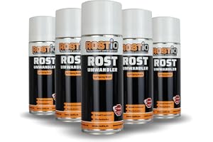 Rostio Epoxy-rostomvandlingsspray, 400 ml, rostomvandlare (set med 5)