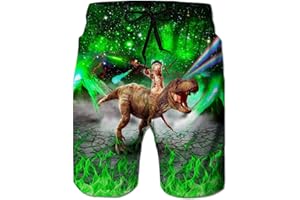 TUONROAD Costumi Uomo Mare 3D Stampato Bermuda da Bagno Asciugatura Rapida Costume Surf Pantaloncini S-3XL