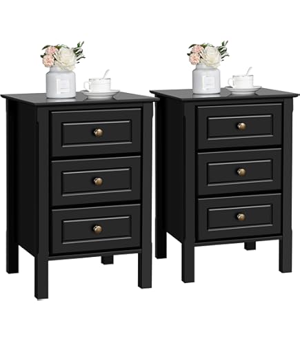 Comodino Meranti, Comò Basso, Tavolino Da Notte, Mensola Da Letto, 50x