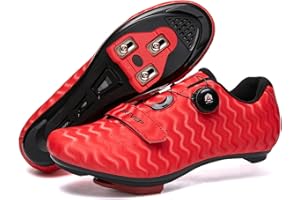 ARTVEP Donne Scarpe da Ciclismo da Uomo Scarpe da Bici da Strada Compatibile con SPD e Delta Blocco Pedale Scarpe da Bicicletta Peloton Traspiranti