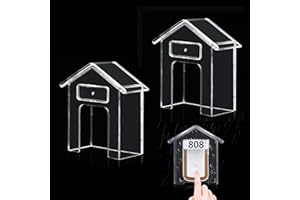 MIMZEMAMZ Copertura Impermeabile per Campanello Senza Fili Esterno, 2 Pezzi Campanello Copertura Protettiva Trasparente, Coperture Parapioggia Adatto per Tutte le Condizioni Atmosferiche (10x7x4 cm)